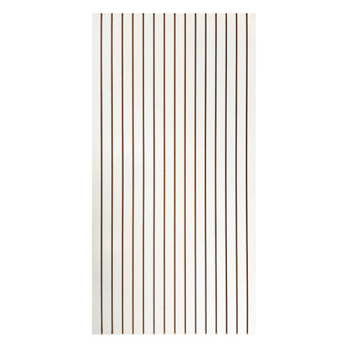 WFX Utility™ Uday 3/4 in. White Garage Wall Storage Slatwall Panel